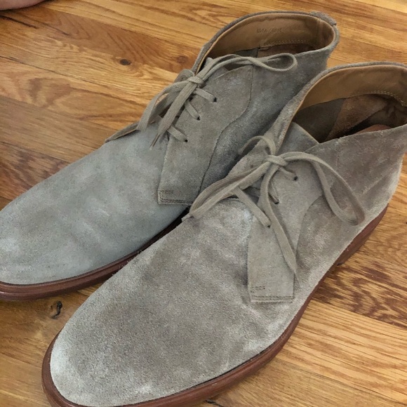 Vince Brunswick Chukka Suede Boots - Picture 4 of 5